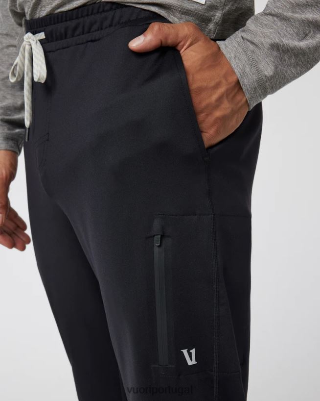 preto corredor de desempenho de domingo homens Vuori 68NJ8J869 roupas