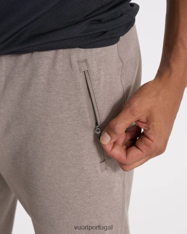 urze de nogueira jogger ponto performance homens Vuori 68NJ8J903 roupas