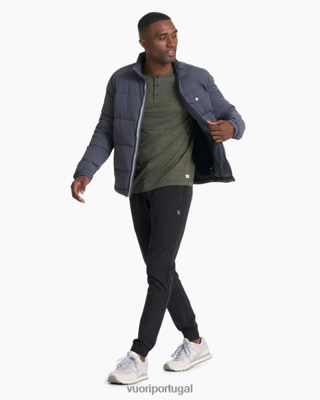 carvão jaqueta meysan homens Vuori 68NJ8J601 roupas