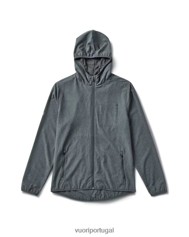 textura de linho berilo defumado escudo de treinador ao ar livre homens Vuori 68NJ8J590 roupas