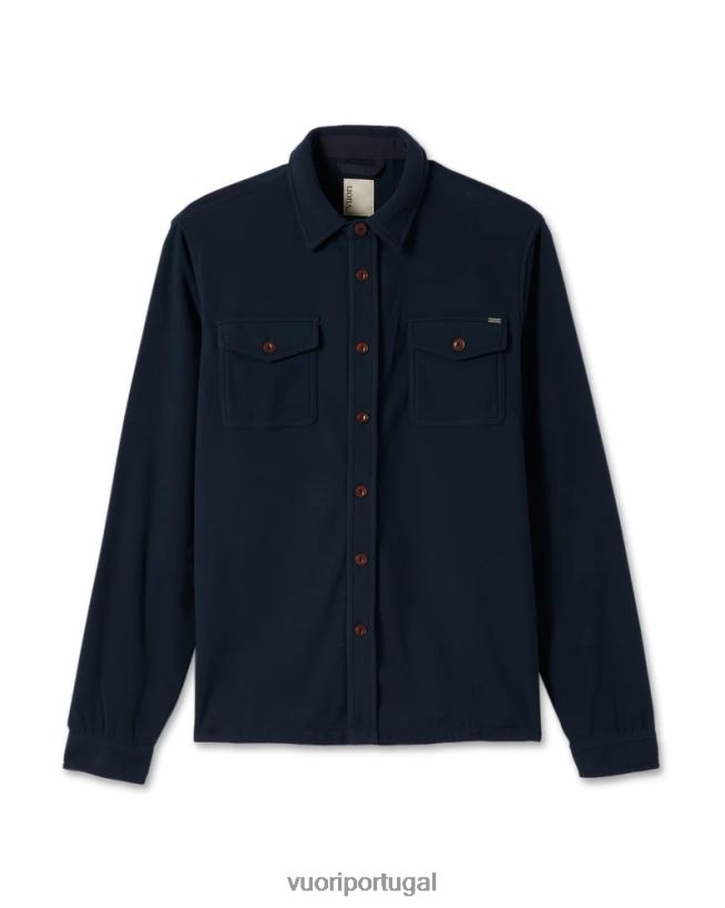 tinta jaqueta de camisa aspen homens Vuori 68NJ8J541 roupas