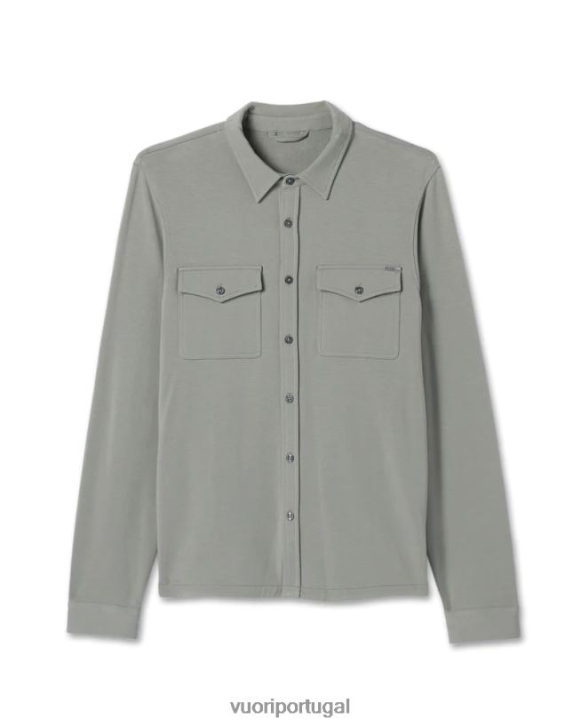 tormentoso jaqueta de camisa avenida homens Vuori 68NJ8J540 roupas