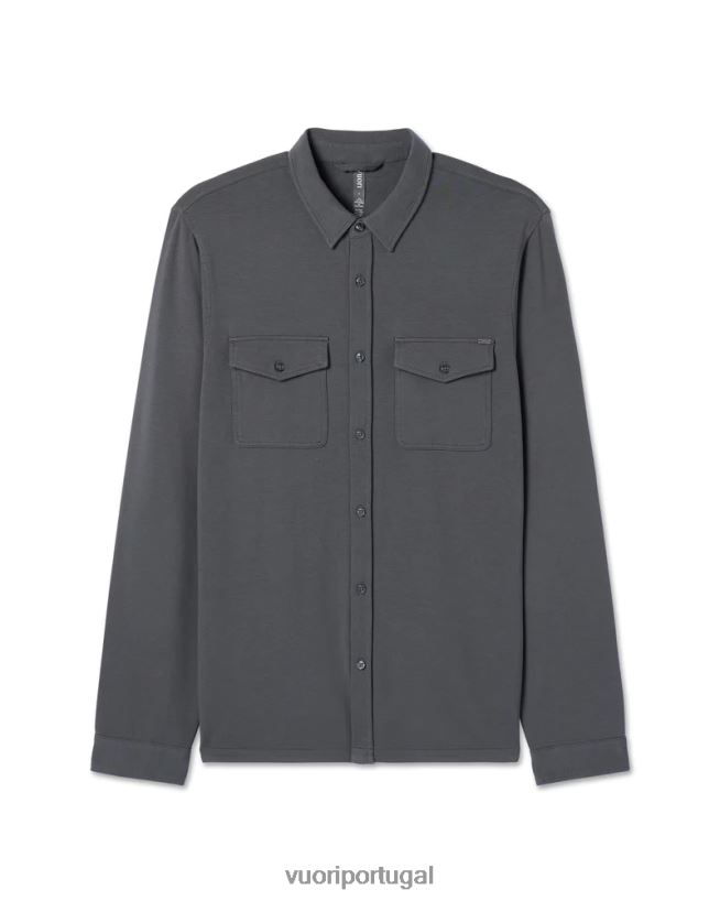 xisto jaqueta de camisa avenida homens Vuori 68NJ8J538 roupas