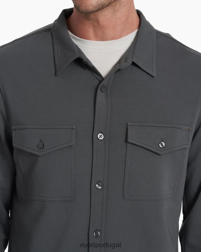 xisto jaqueta de camisa avenida homens Vuori 68NJ8J538 roupas