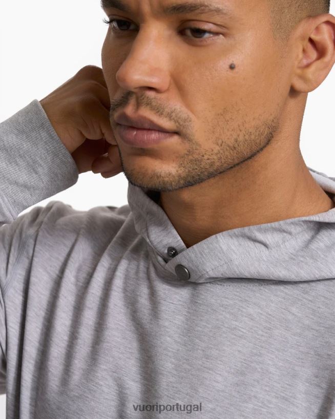 cinza claro claro moletom austin homens Vuori 68NJ8J583 roupas