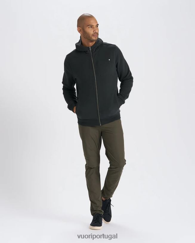preto moletom à beira mar homens Vuori 68NJ8J625 roupas