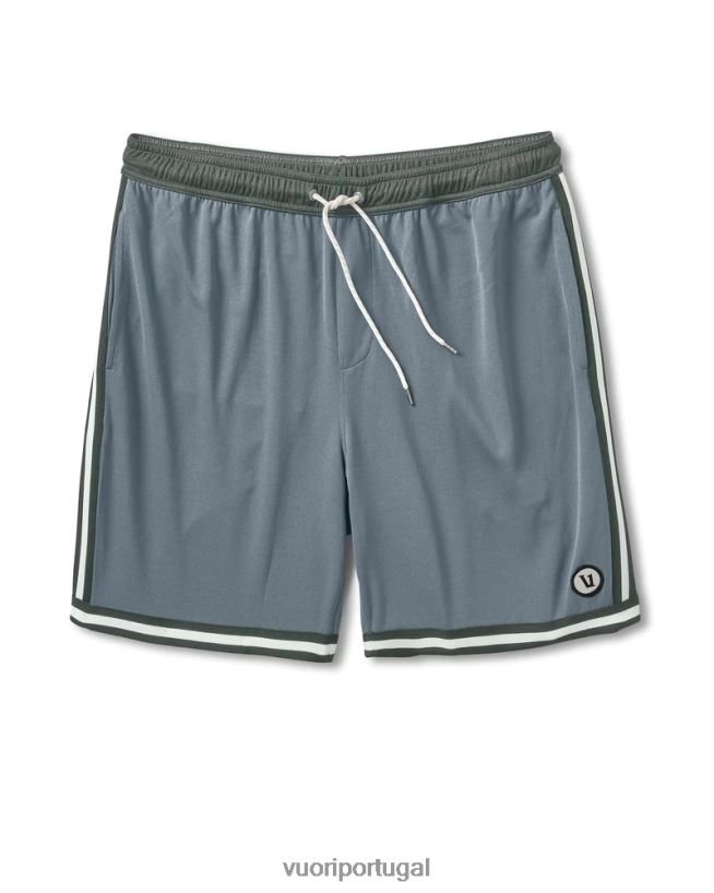 azul claro zona curta homens Vuori 68NJ8J726 roupas