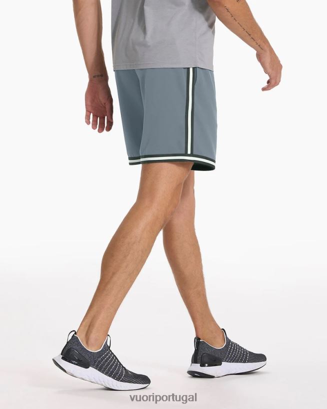 azul claro zona curta homens Vuori 68NJ8J726 roupas