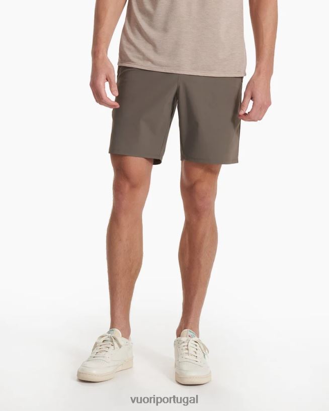 cacau frota curta homens Vuori 68NJ8J656 roupas