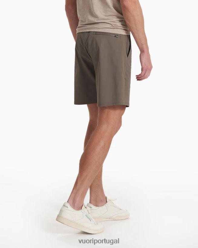 cacau frota curta homens Vuori 68NJ8J656 roupas