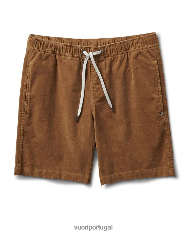 camelo otimista curto homens Vuori 68NJ8J702 roupas