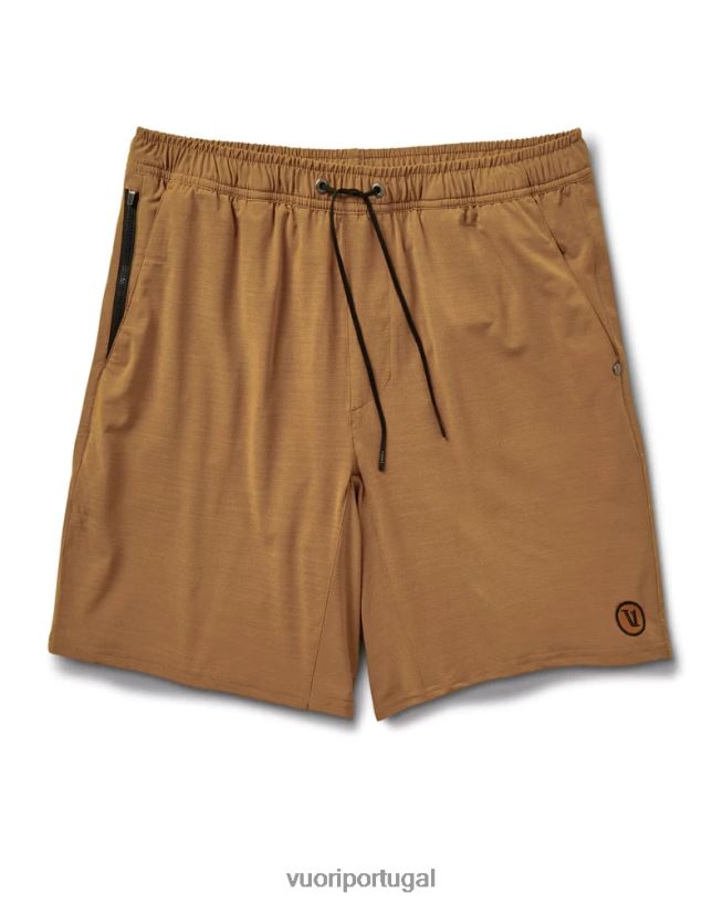 caramelo elevar kore curto homens Vuori 68NJ8J720 roupas