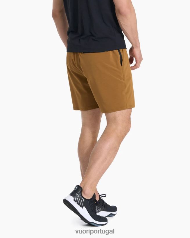 caramelo elevar kore curto homens Vuori 68NJ8J720 roupas