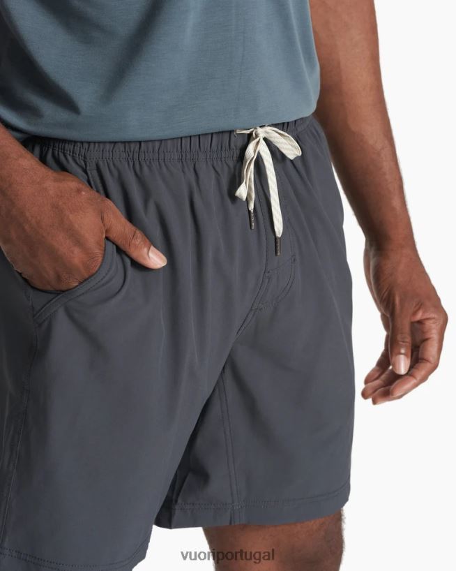 carvão core curto homens Vuori 68NJ8J638 roupas