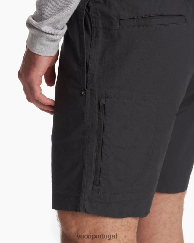 carvão ripstop curto homens Vuori 68NJ8J705 roupas