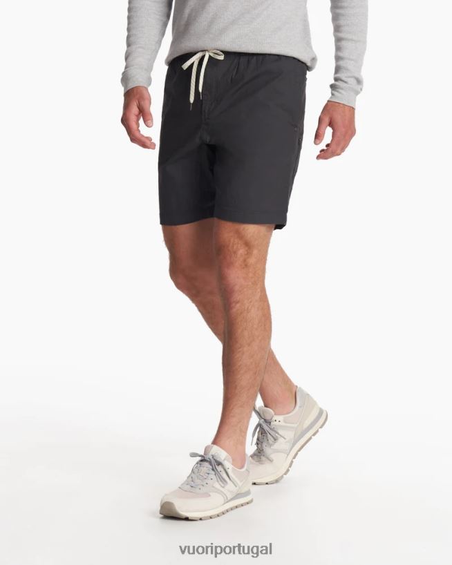 carvão ripstop curto homens Vuori 68NJ8J705 roupas