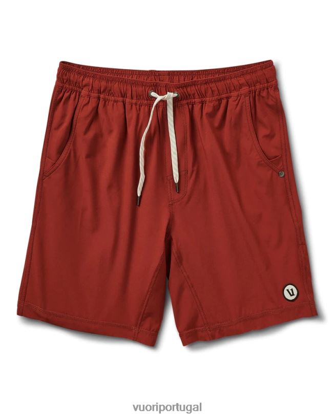 groselha core curto homens Vuori 68NJ8J731 roupas