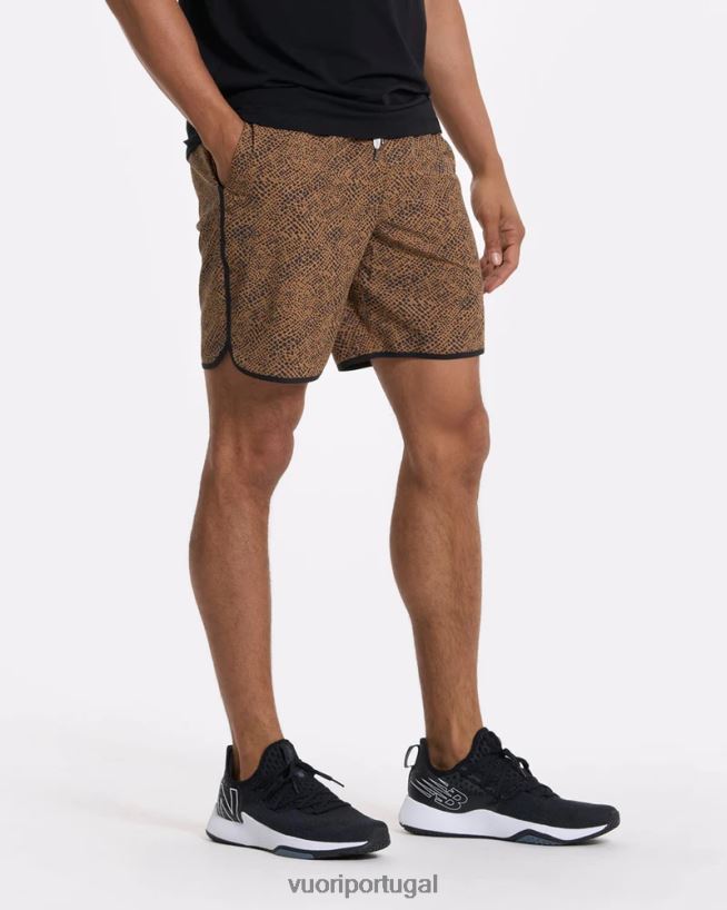 lúmen de camelo bancos curtos homens Vuori 68NJ8J737 roupas