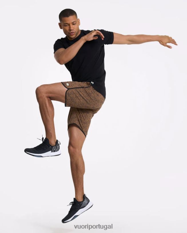 lúmen de camelo bancos curtos homens Vuori 68NJ8J737 roupas