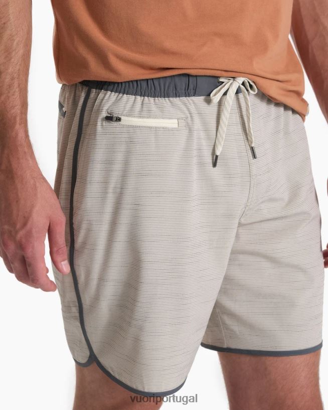 listra beachsand slub bancos curtos homens Vuori 68NJ8J652 roupas