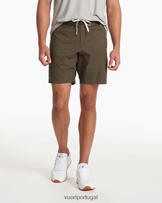 orégano escuro ripstop curto homens Vuori 68NJ8J704 roupas