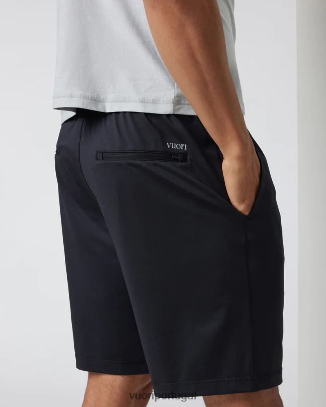 preto apresentação de domingo curta homens Vuori 68NJ8J679 roupas