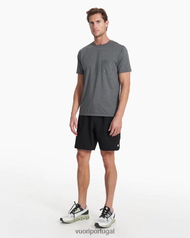 preto bancos curtos homens Vuori 68NJ8J649 roupas