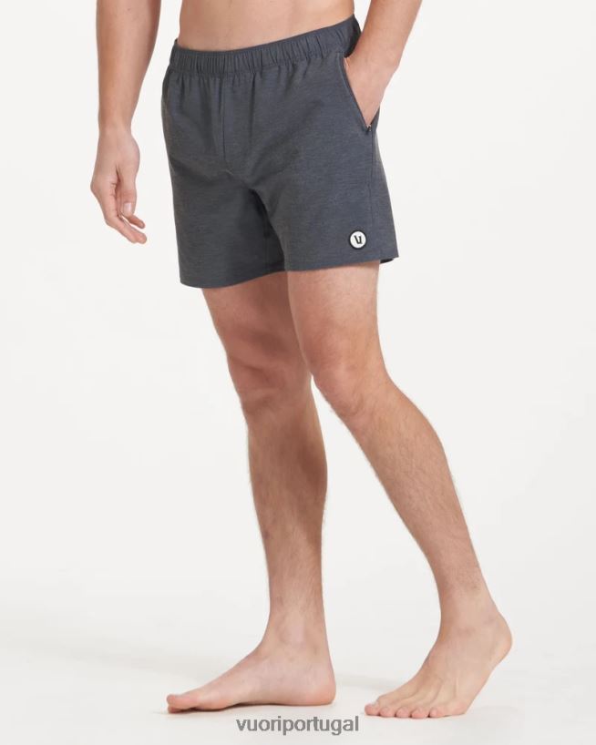 preto capa curta homens Vuori 68NJ8J791 roupas