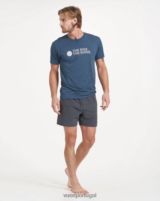 preto capa curta homens Vuori 68NJ8J791 roupas