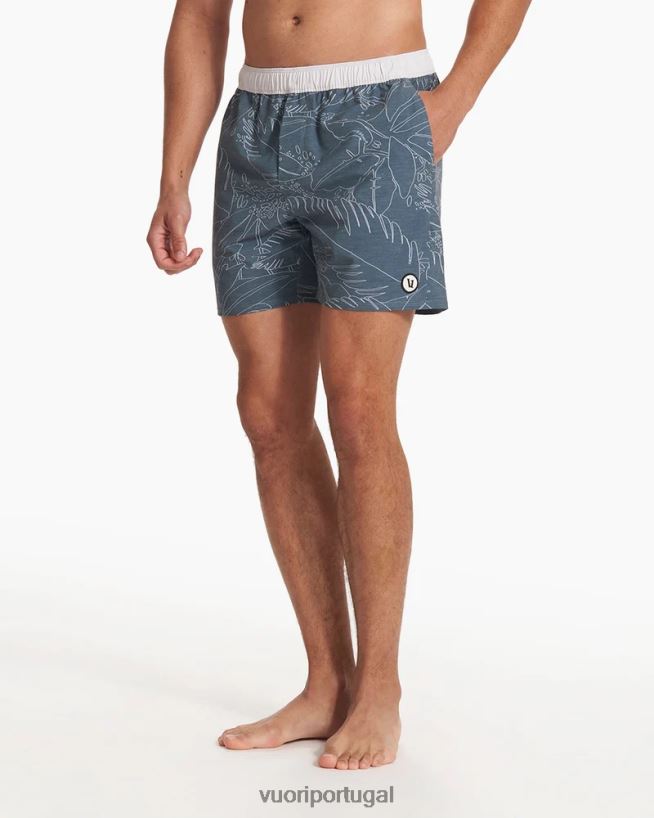 selva do lago capa curta homens Vuori 68NJ8J730 roupas