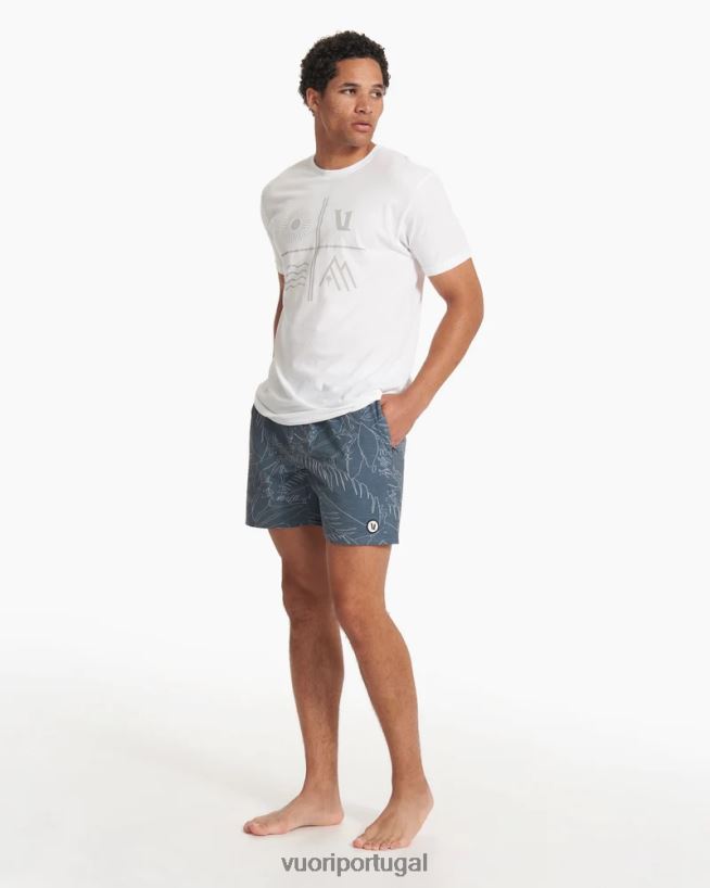 selva do lago capa curta homens Vuori 68NJ8J730 roupas