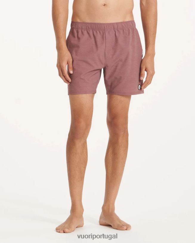 terracota capa curta homens Vuori 68NJ8J800 roupas