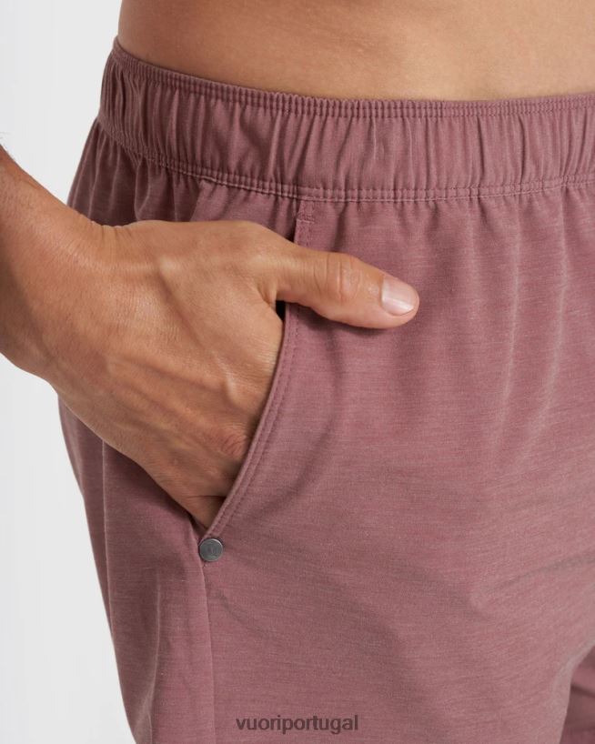 terracota capa curta homens Vuori 68NJ8J800 roupas