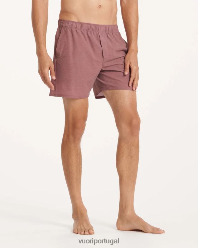 terracota capa curta homens Vuori 68NJ8J800 roupas