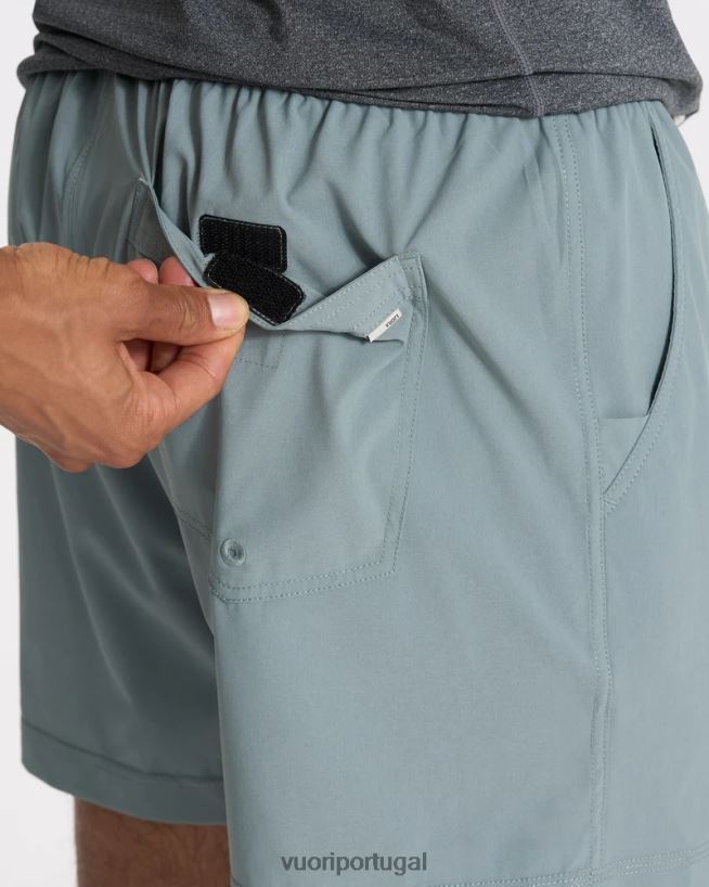 tormentoso core curto homens Vuori 68NJ8J640 roupas