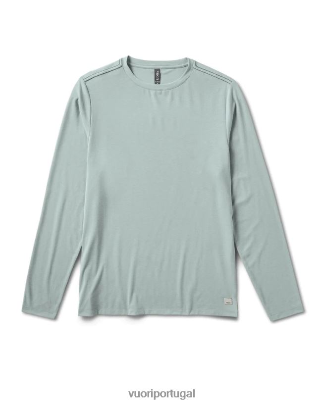 Netuno camiseta tecnológica atual de manga comprida homens Vuori 68NJ8J610 roupas