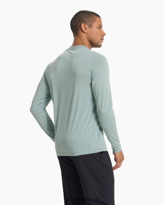 Netuno camiseta tecnológica atual de manga comprida homens Vuori 68NJ8J610 roupas