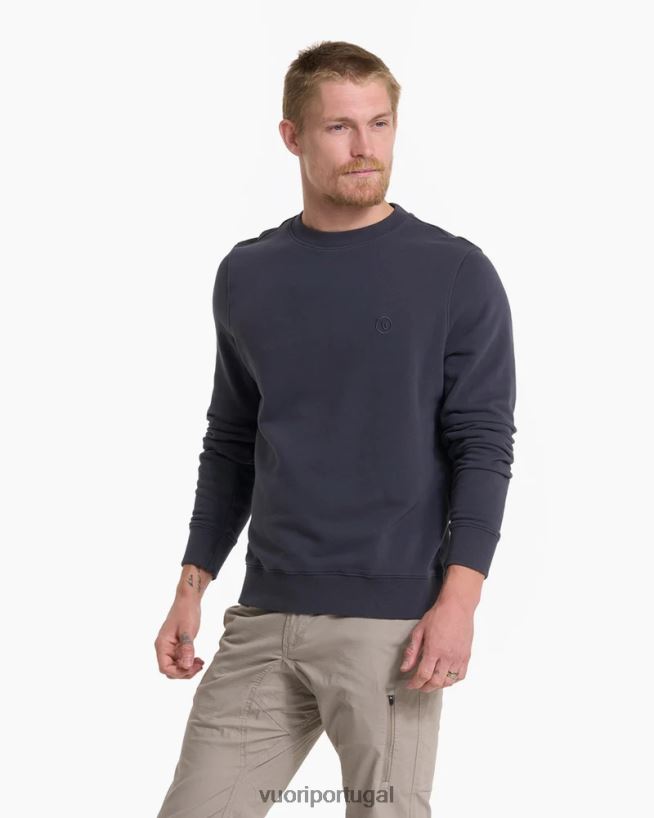 carvão tripulação cipreste homens Vuori 68NJ8J587 roupas