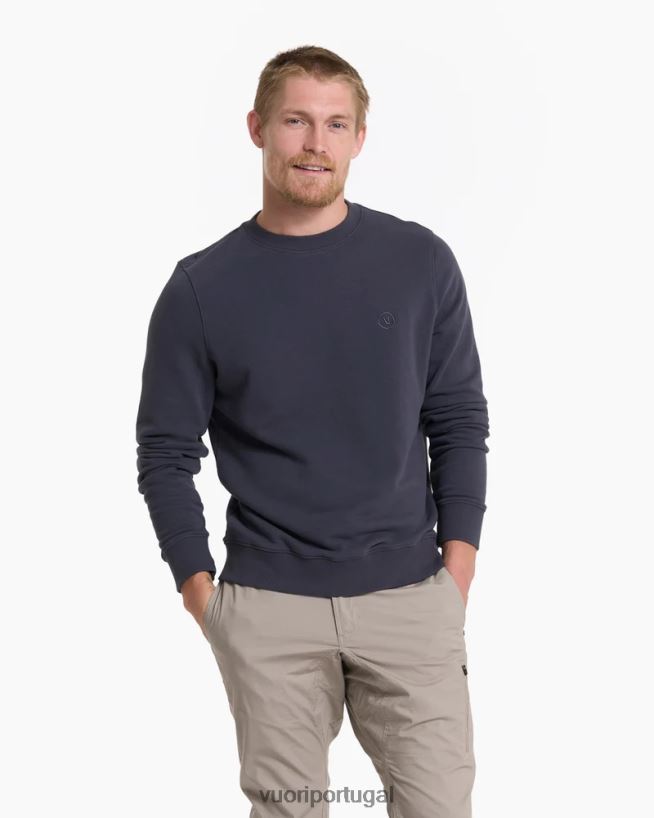 carvão tripulação cipreste homens Vuori 68NJ8J587 roupas