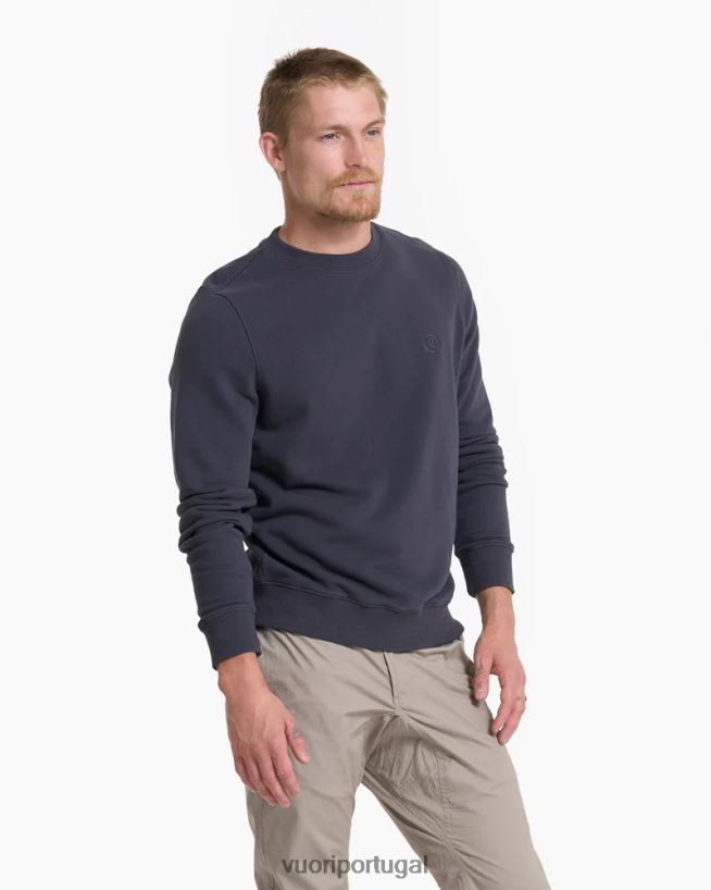 carvão tripulação cipreste homens Vuori 68NJ8J587 roupas