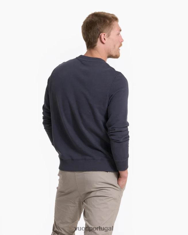 carvão tripulação cipreste homens Vuori 68NJ8J587 roupas