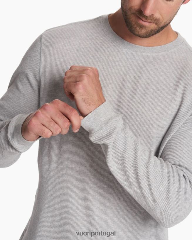 cinza claro claro equipe de waffles homens Vuori 68NJ8J576 roupas