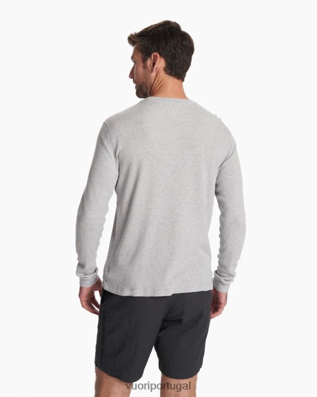 cinza claro claro equipe de waffles homens Vuori 68NJ8J576 roupas