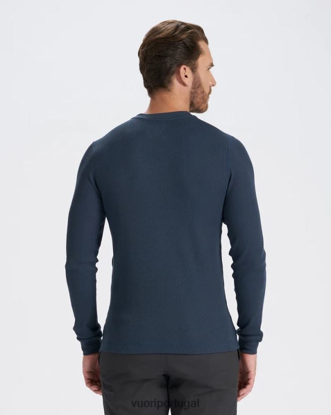 índigo equipe de waffles homens Vuori 68NJ8J575 roupas