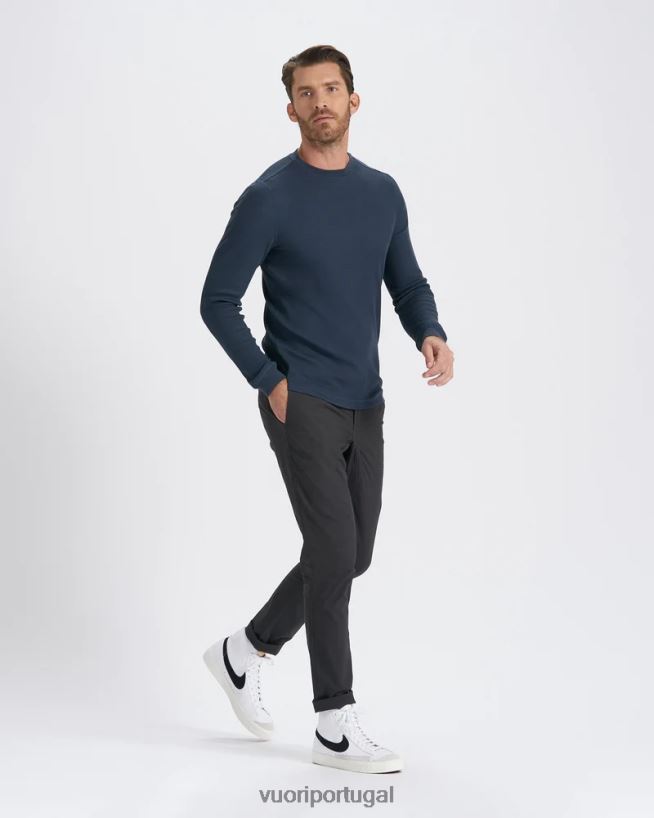 índigo equipe de waffles homens Vuori 68NJ8J575 roupas