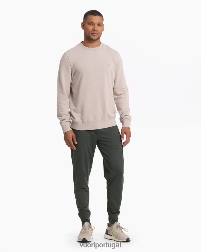 sal escuro tripulação cipreste homens Vuori 68NJ8J588 roupas