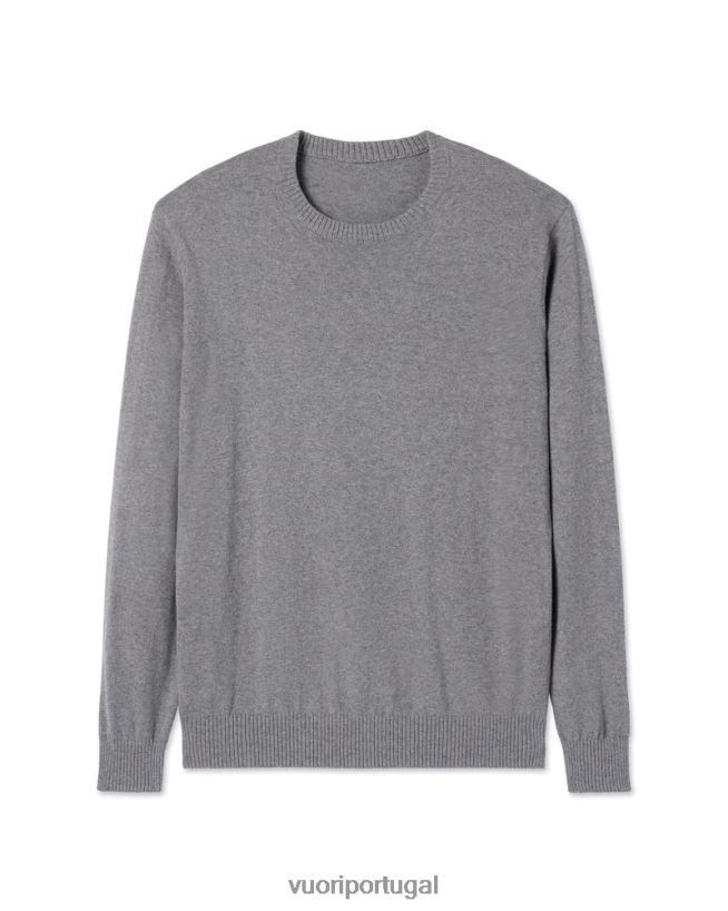 urze cinza suéter fluente homens Vuori 68NJ8J581 roupas