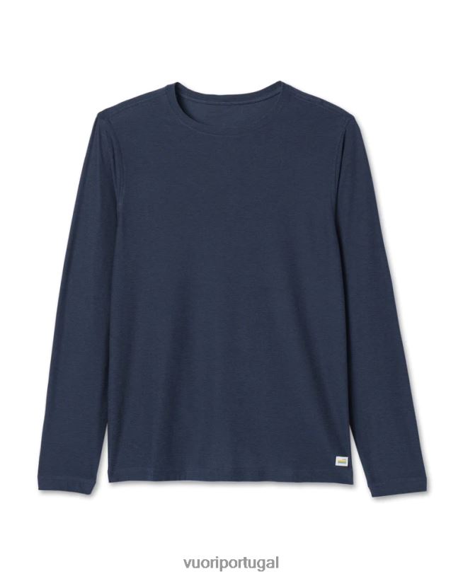 urze marinho camiseta strato tech manga longa homens Vuori 68NJ8J551 roupas