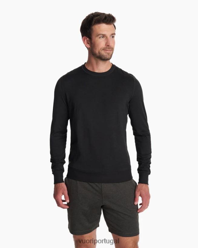 urze preta equipe de desempenho do ponto homens Vuori 68NJ8J556 roupas