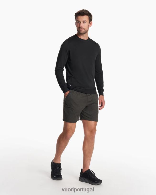 urze preta equipe de desempenho do ponto homens Vuori 68NJ8J556 roupas